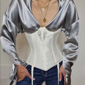 Vintage Reworked Corset Bustier Sororite